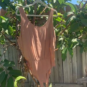 Dust rose body suit